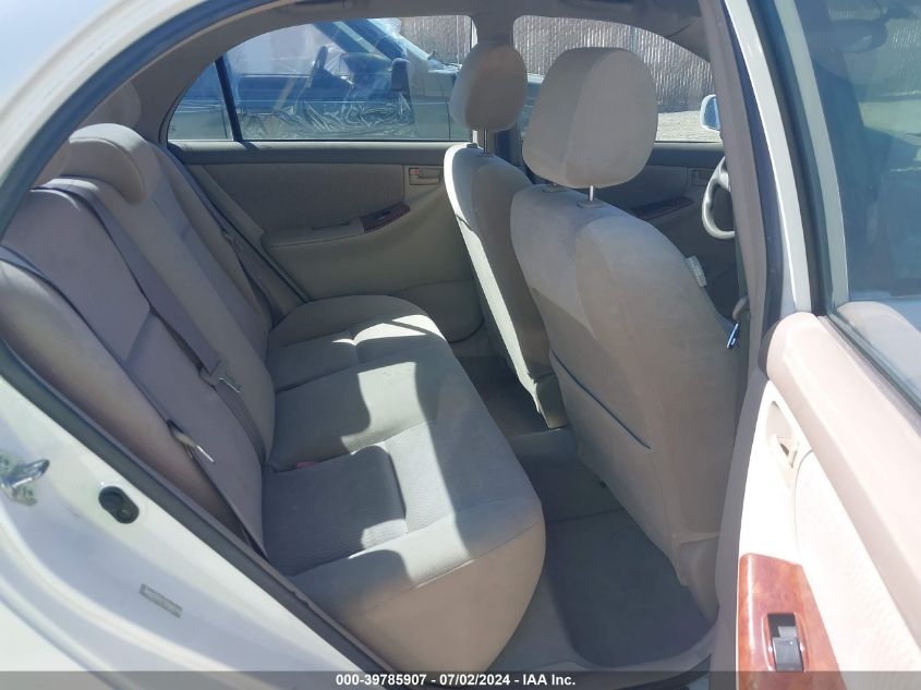 2005 Toyota Corolla Le VIN: 1NXBR30E65Z396331 Lot: 39785907