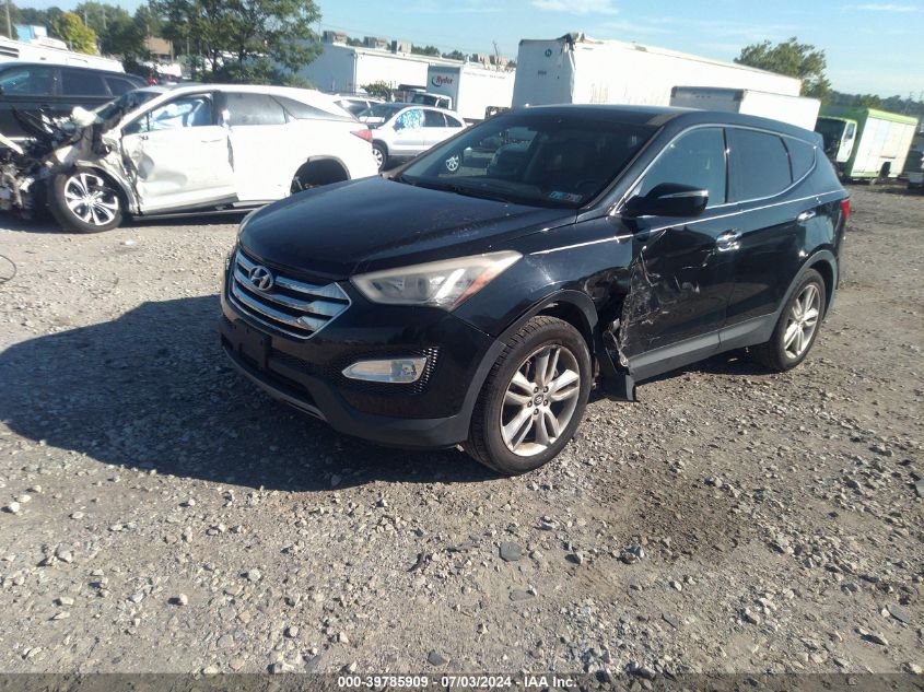 2013 Hyundai Santa Fe VIN: 5XYZWDLA7DG033174 Lot: 39785909