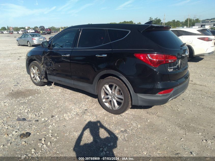 2013 Hyundai Santa Fe VIN: 5XYZWDLA7DG033174 Lot: 39785909