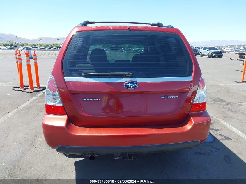 2007 Subaru Forester 2.5X VIN: JF1SG63647H745522 Lot: 39785916