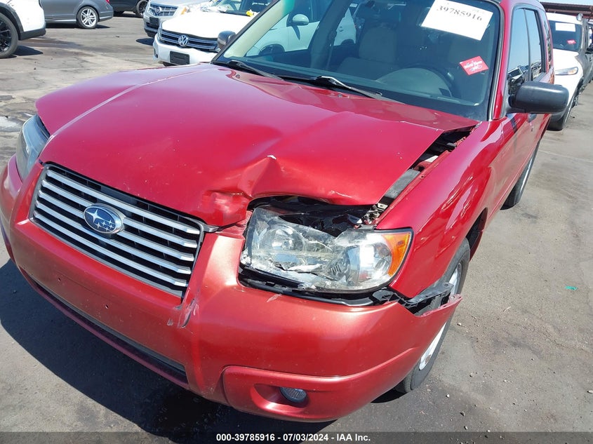 2007 Subaru Forester 2.5X VIN: JF1SG63647H745522 Lot: 39785916