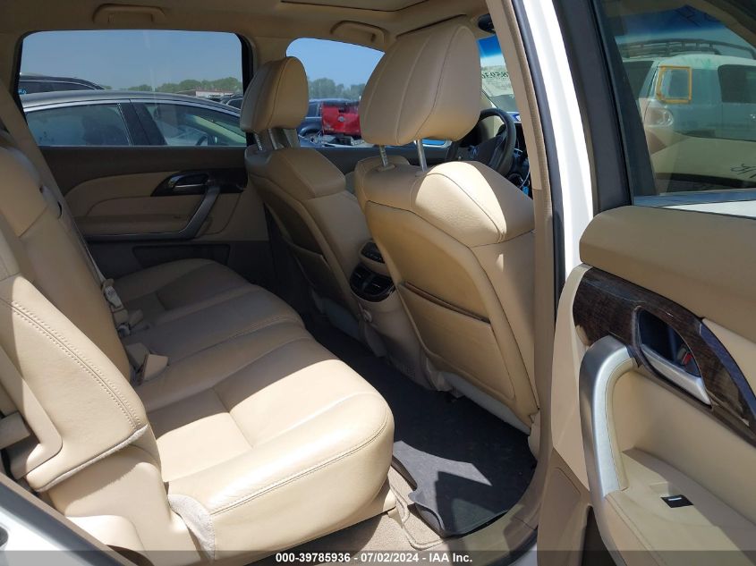 2012 Acura Mdx Technology Package VIN: 2HNYD2H37CH526699 Lot: 39785936