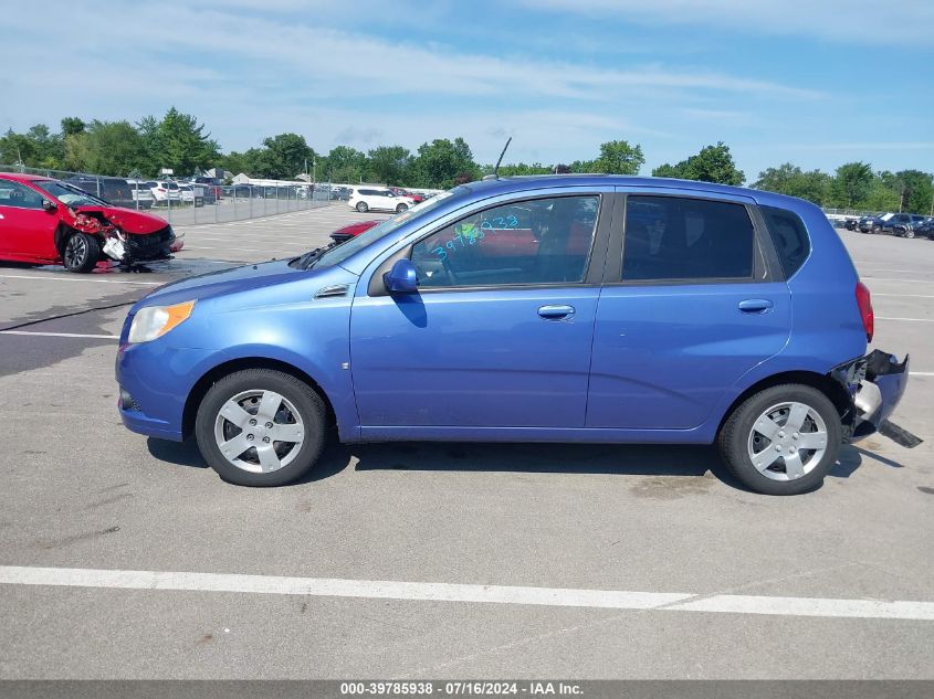 2009 Chev Aveo Lt1 Lt VIN: KL1TD66E09B320547 Lot: 39785938