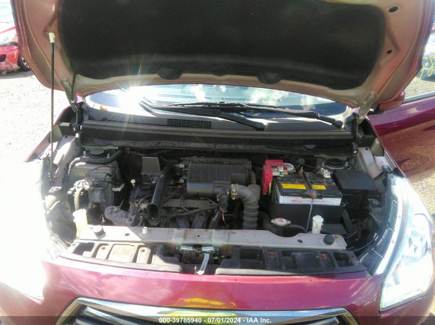 2019 Mitsubishi Mirage G4 Es VIN: ML32F3FJ9KHF14481 Lot: 39785940