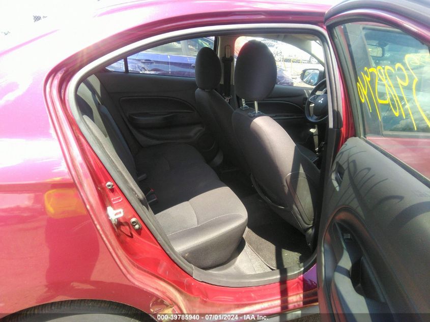 2019 Mitsubishi Mirage G4 Es VIN: ML32F3FJ9KHF14481 Lot: 39785940