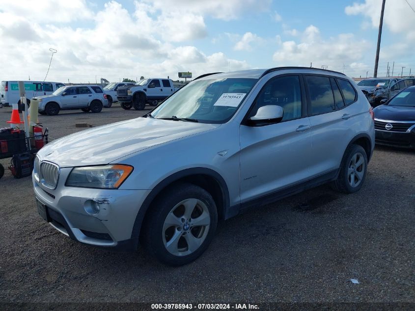 2012 BMW X3 xDrive28I VIN: 5UXWX5C52CL724798 Lot: 39785943