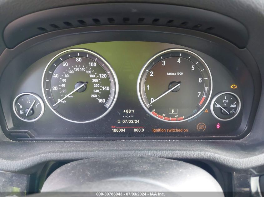 2012 BMW X3 xDrive28I VIN: 5UXWX5C52CL724798 Lot: 39785943