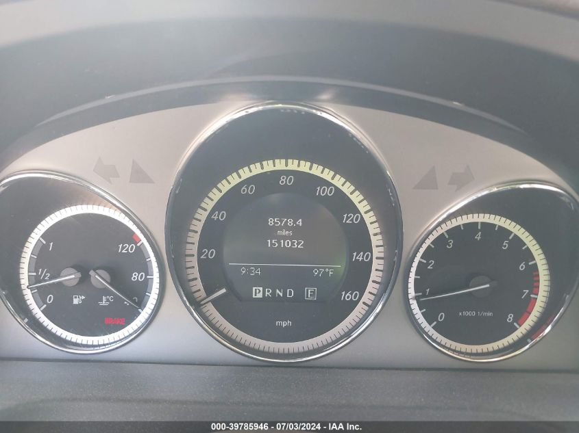 2011 Mercedes-Benz C 300 Luxury/Sport VIN: WDDGF5EB6BF633855 Lot: 39785946