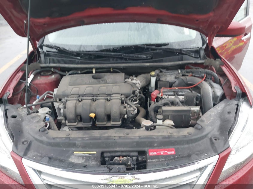 2015 Nissan Sentra Sv VIN: 3N1AB7APXFY315716 Lot: 39785947