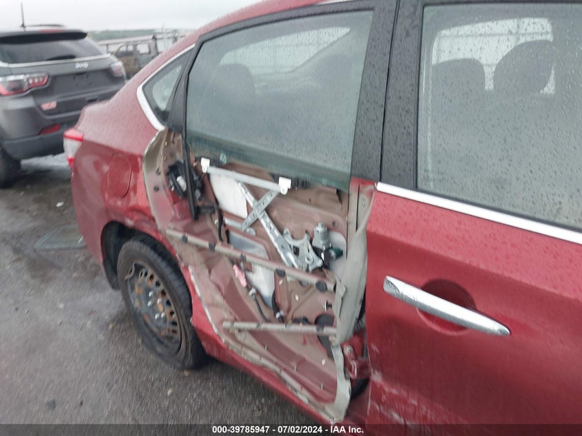 2015 Nissan Sentra Sv VIN: 3N1AB7APXFY315716 Lot: 39785947