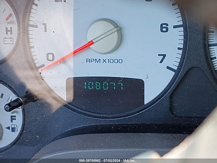 2003 Dodge Ram 1500 Slt/Laramie/St VIN: 1D7HA18D13J671274 Lot: 39785952