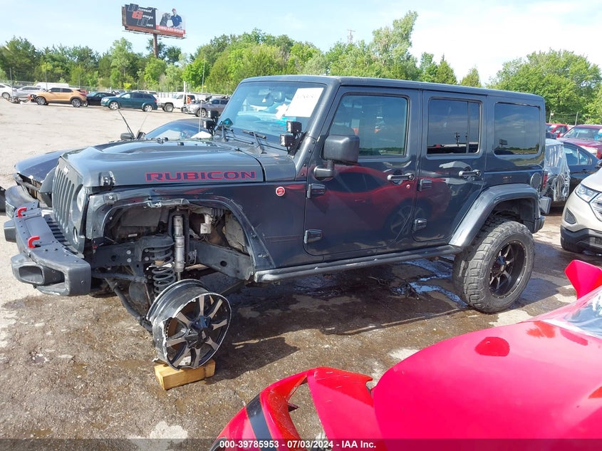 2017 JEEP WRANGLER UNLIMITED RUBICON HARD ROCK 4X4 - 1C4BJWFG8HL552515