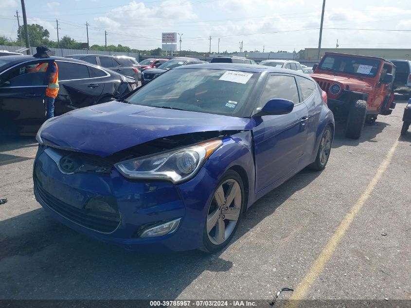 2012 Hyundai Veloster VIN: KMHTC6AD6CU072323 Lot: 39785957