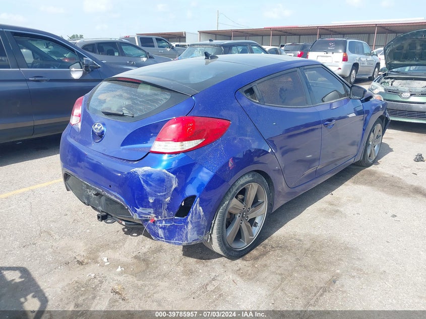 2012 Hyundai Veloster VIN: KMHTC6AD6CU072323 Lot: 39785957