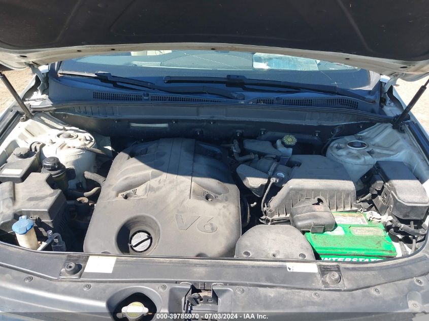 2008 Hyundai Veracruz Gls/Limited/Se VIN: KM8NU73C28U036846 Lot: 39785970