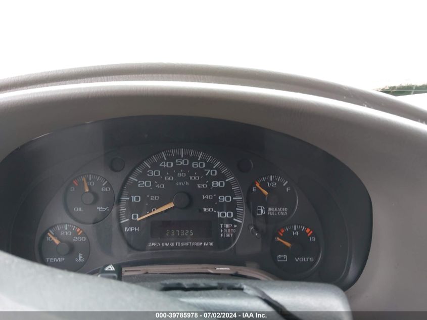 2002 Chevrolet Astro Ls VIN: 1GNDM19X42B104310 Lot: 39785978