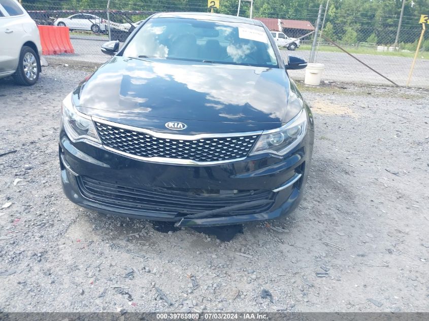 2016 Kia Optima Ex VIN: 5XXGU4L33GG080032 Lot: 39785980