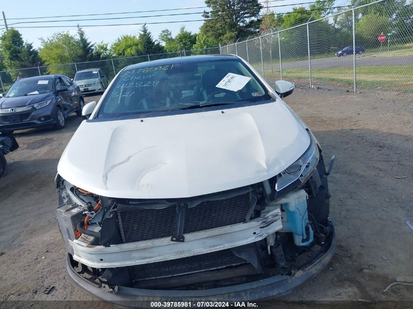 2012 Chevrolet Volt VIN: 8265 Lot: 39785981