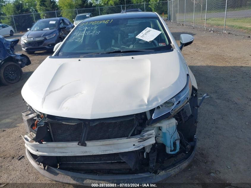 2012 Chevrolet Volt VIN: 8265 Lot: 39785981