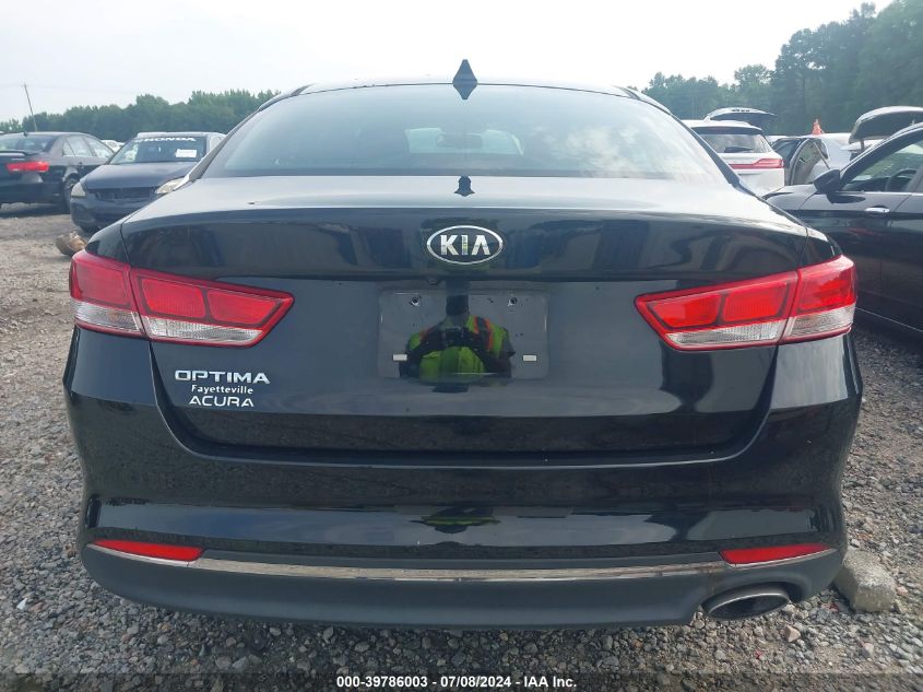 2017 Kia Optima Lx VIN: 5XXGT4L31HG133136 Lot: 39786003