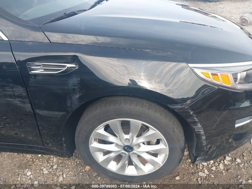 2017 Kia Optima Lx VIN: 5XXGT4L31HG133136 Lot: 39786003