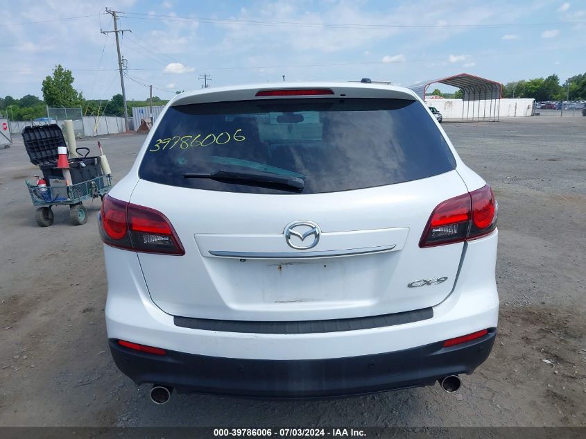 2013 Mazda Cx-9 Grand Touring VIN: JM3TB2DA2D0424797 Lot: 39786006