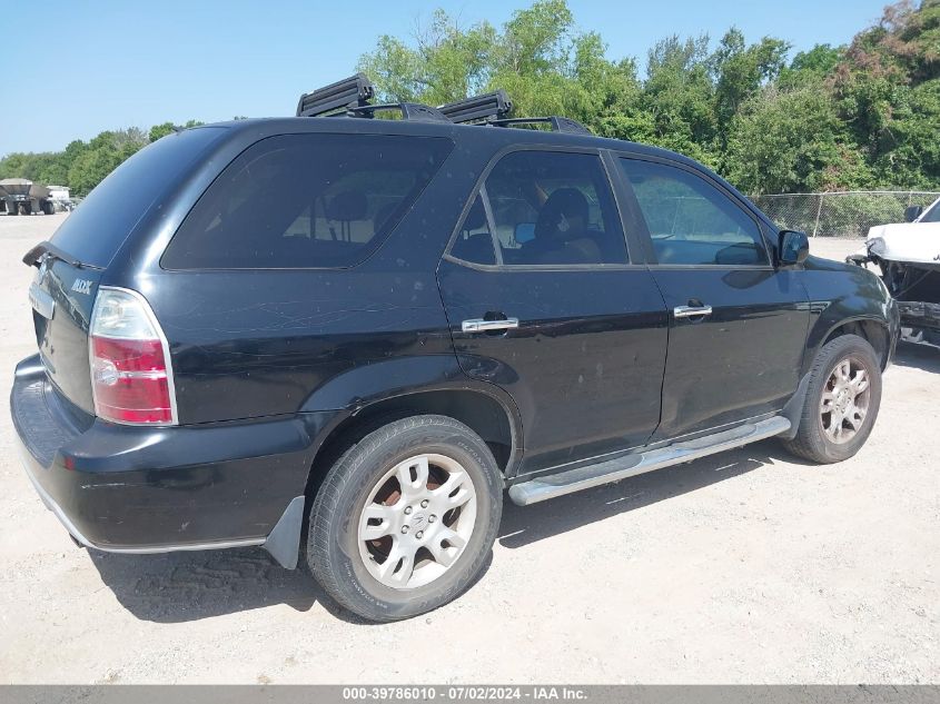 2006 Acura Mdx VIN: 2HNYD18856H512942 Lot: 39786010