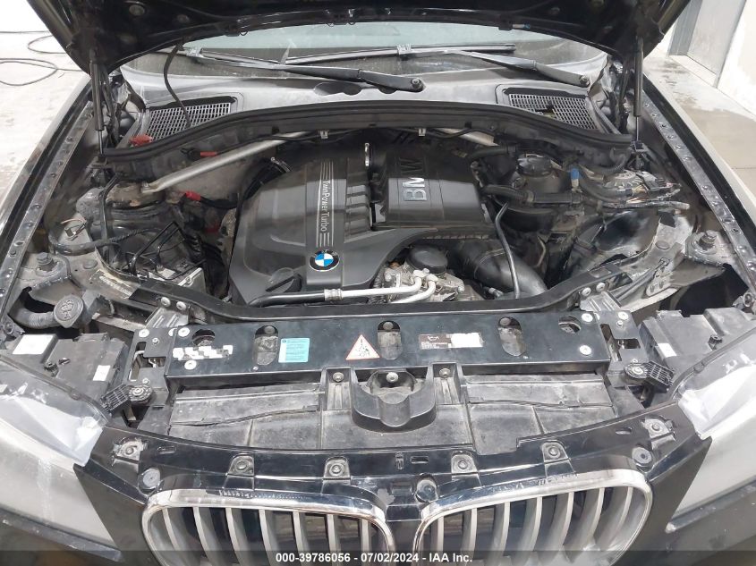 2011 BMW X3 xDrive35I VIN: 5UXWX7C5XBL730035 Lot: 39786056