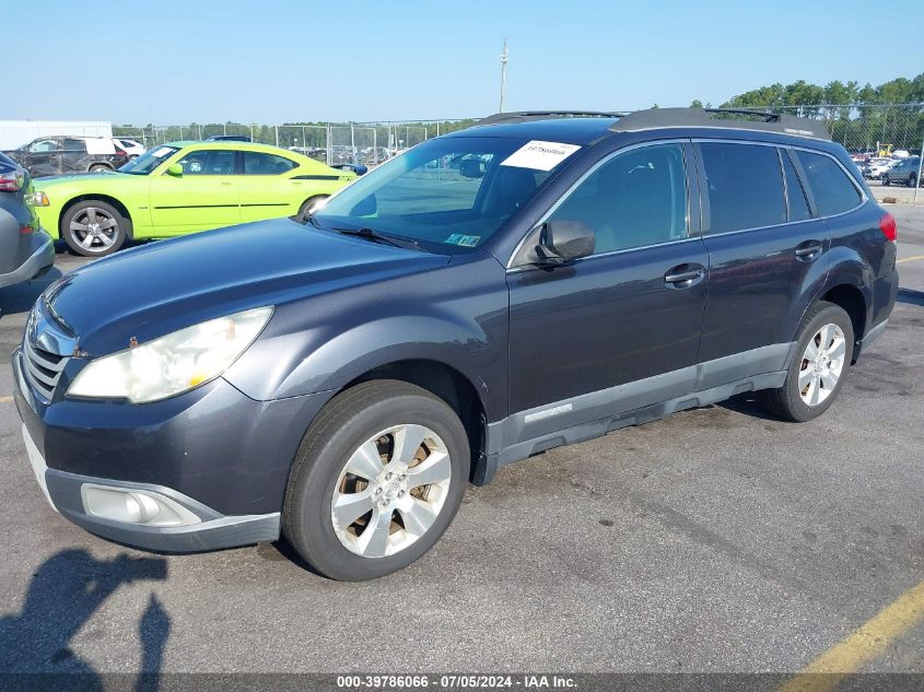 2011 Subaru Outback 3.6R Limited VIN: 4S4BRDKC7B2369602 Lot: 39786066