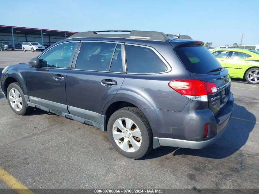 2011 Subaru Outback 3.6R Limited VIN: 4S4BRDKC7B2369602 Lot: 39786066