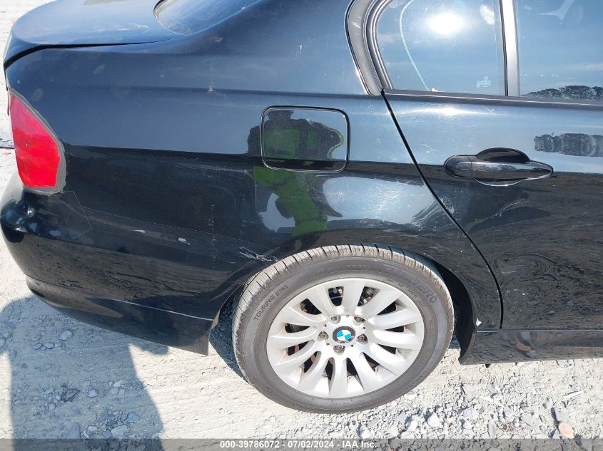 2009 BMW 328I I VIN: WBAPH77509NM30786 Lot: 39786072