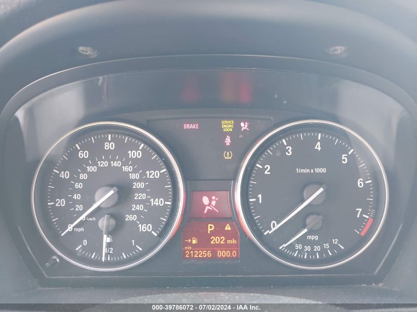 2009 BMW 328I I VIN: WBAPH77509NM30786 Lot: 39786072