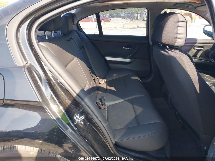 2009 BMW 328I I VIN: WBAPH77509NM30786 Lot: 39786072