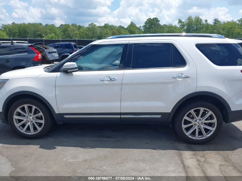 2016 Ford Explorer Limited VIN: 1FM5K7F87GGC24109 Lot: 39786077
