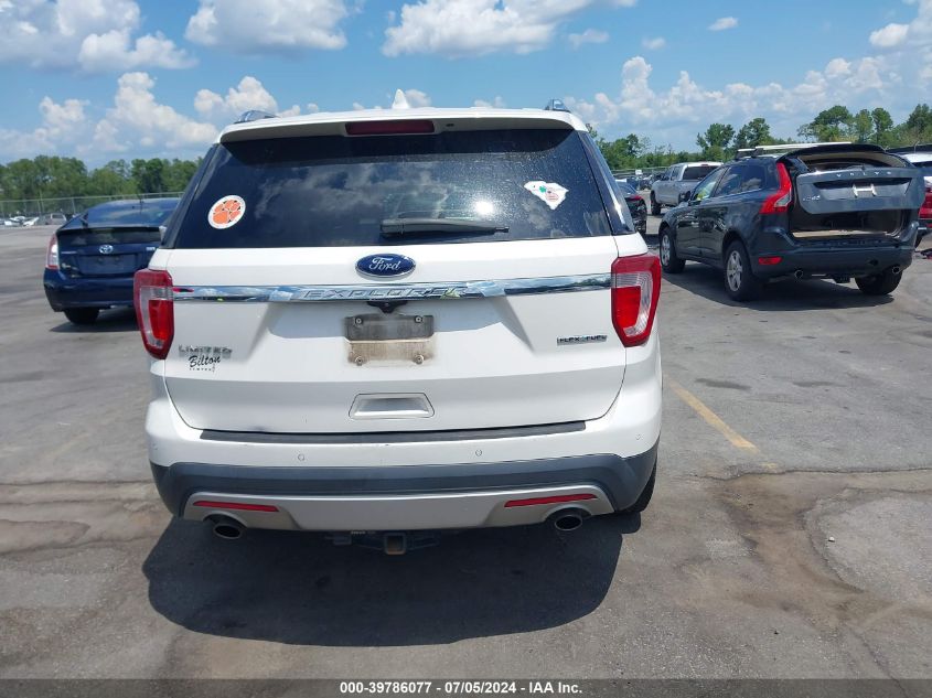 2016 Ford Explorer Limited VIN: 1FM5K7F87GGC24109 Lot: 39786077