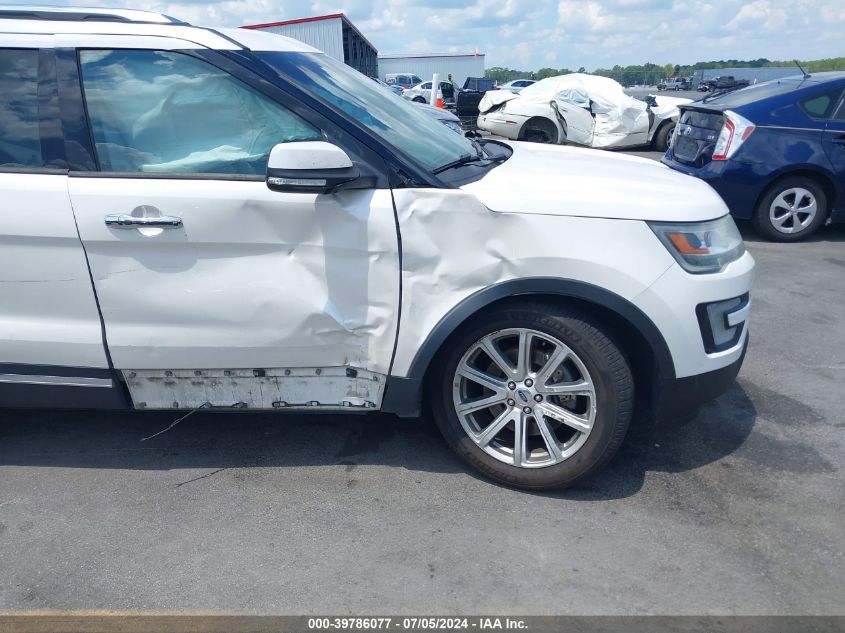 2016 Ford Explorer Limited VIN: 1FM5K7F87GGC24109 Lot: 39786077