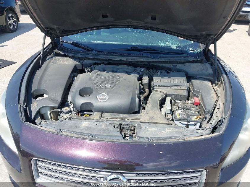 1N4AA5AP9AC860737 2010 Nissan Maxima 3.5 Sv