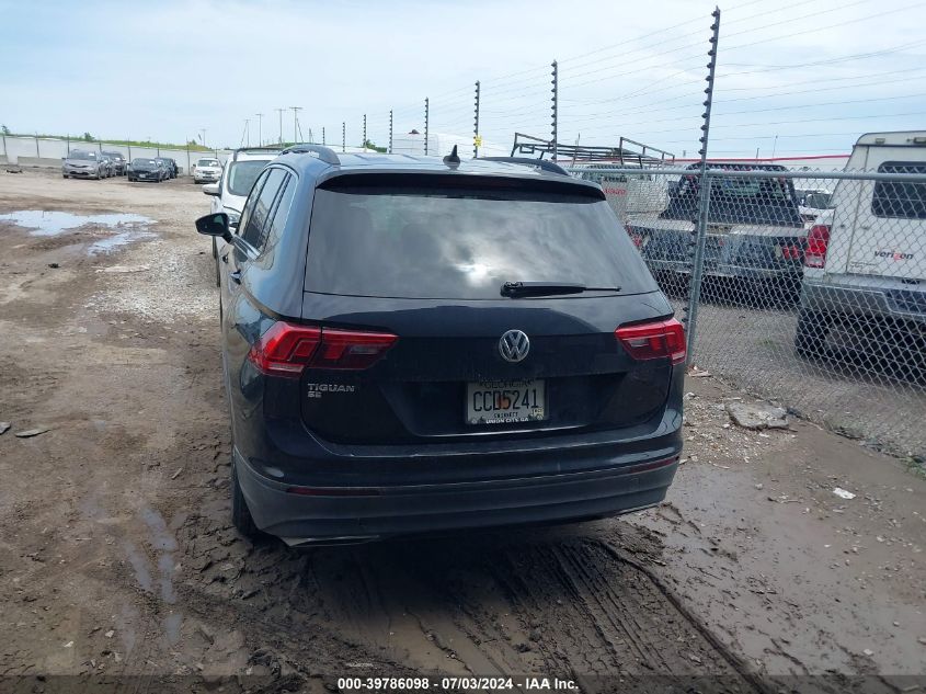 2019 Volkswagen Tiguan 2.0T Se/2.0T Sel/2.0T Sel R-Line/2.0T Sel R-Line Black VIN: 3VV3B7AX6KM022761 Lot: 39786098