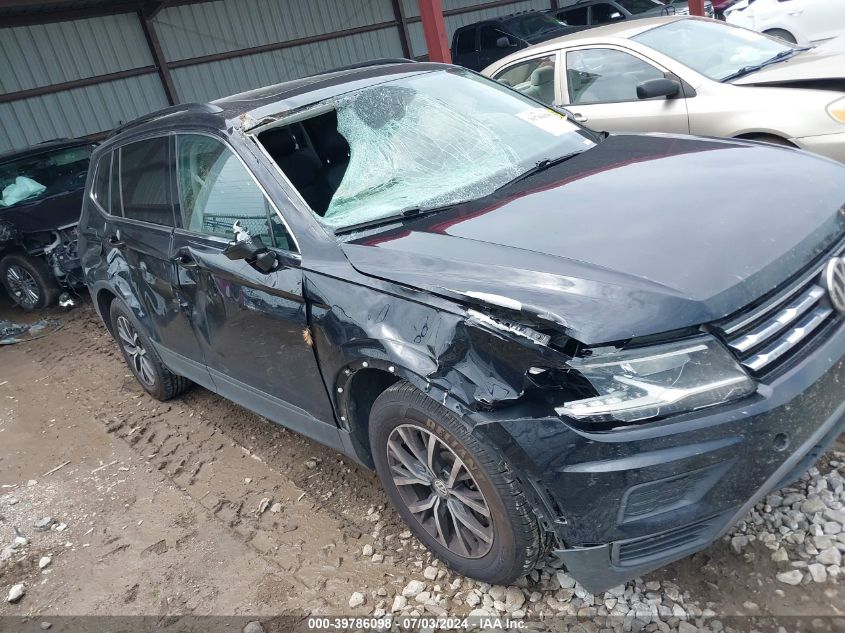 2019 Volkswagen Tiguan 2.0T Se/2.0T Sel/2.0T Sel R-Line/2.0T Sel R-Line Black VIN: 3VV3B7AX6KM022761 Lot: 39786098