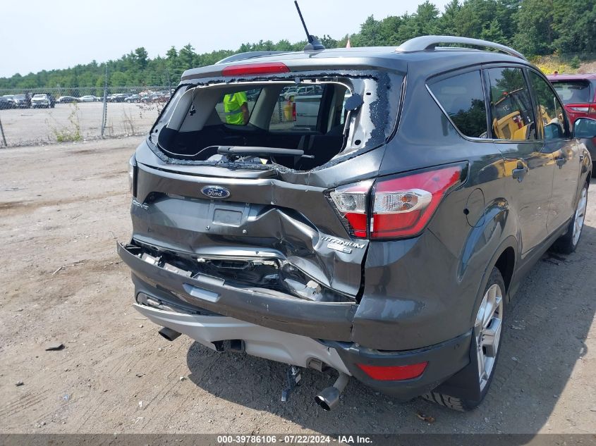 2018 Ford Escape Titanium VIN: 1FMCU9J92JUB12839 Lot: 39786106