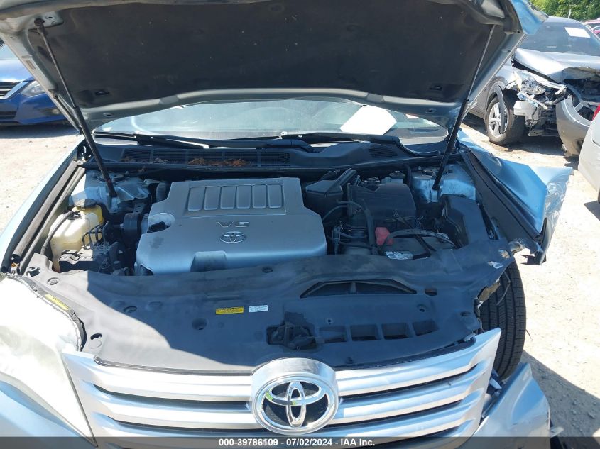 2011 Toyota Avalon Limited VIN: 4T1BK3DB6BU414486 Lot: 39786109