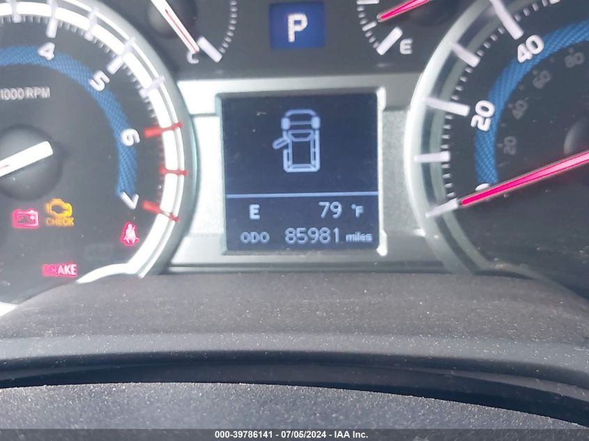 2015 Toyota 4Runner Sr5 VIN: JTEBU5JR1F5244447 Lot: 39786141