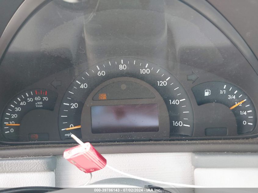 2003 Mercedes-Benz C 240 VIN: WDBRF81J53F341695 Lot: 39786143