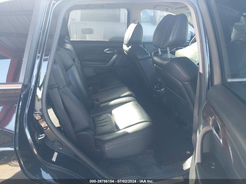 2013 Acura Mdx Technology VIN: 2HNYD2H39DH507735 Lot: 39786154