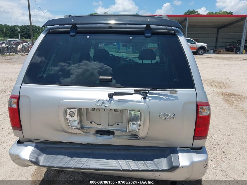 2002 Infiniti Qx4 Luxury VIN: JNRDR09YX2W263077 Lot: 39786155
