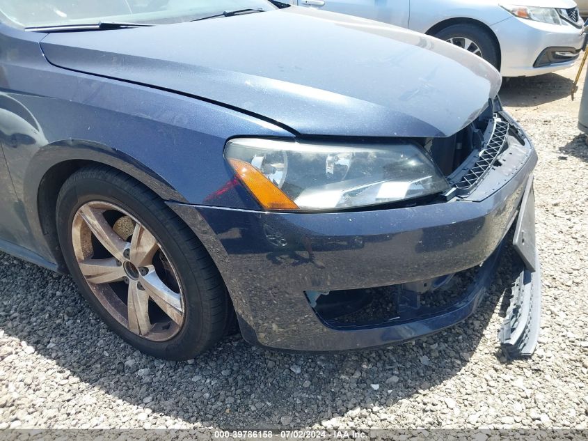 2012 Volkswagen Passat 2.5L Se VIN: 1VWBP7A3XCC087492 Lot: 39786158