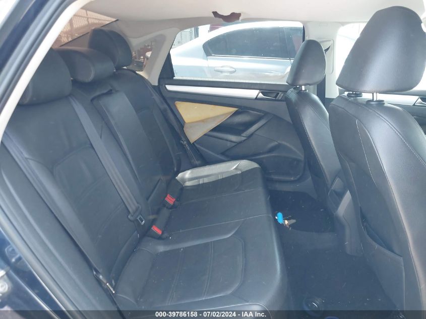 2012 Volkswagen Passat 2.5L Se VIN: 1VWBP7A3XCC087492 Lot: 39786158