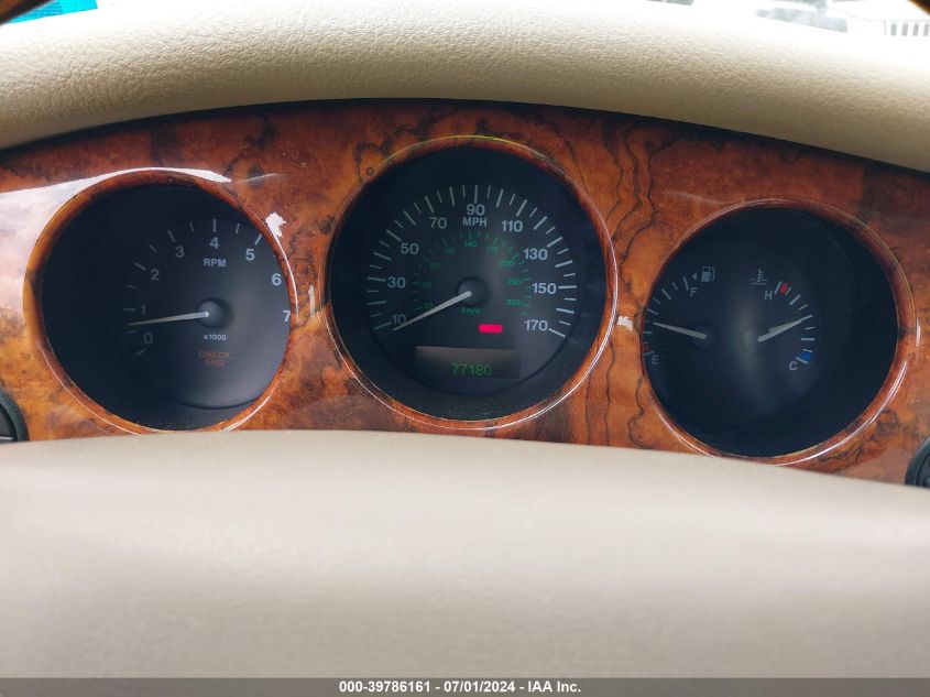 1999 Jaguar Xj8 Vanden Plas VIN: SAJKD604XXC869363 Lot: 39786161