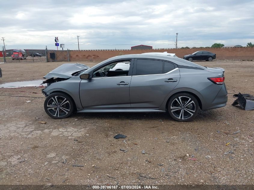 2023 Nissan Sentra Sr Xtronic Cvt VIN: 3N1AB8DV4PY313493 Lot: 39786167