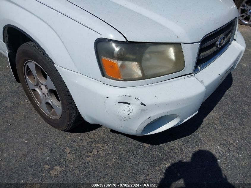 2003 Subaru Forester Xs VIN: JF1SG65633H742215 Lot: 39786170